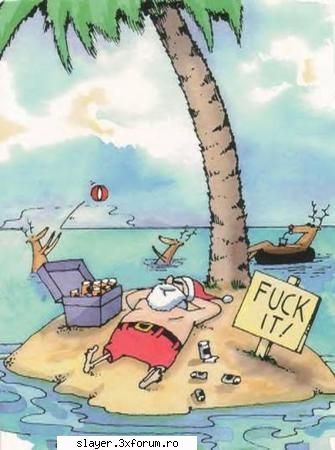 Caricatura - Am si eu una cu mos craciun - Chestii idioate si funny